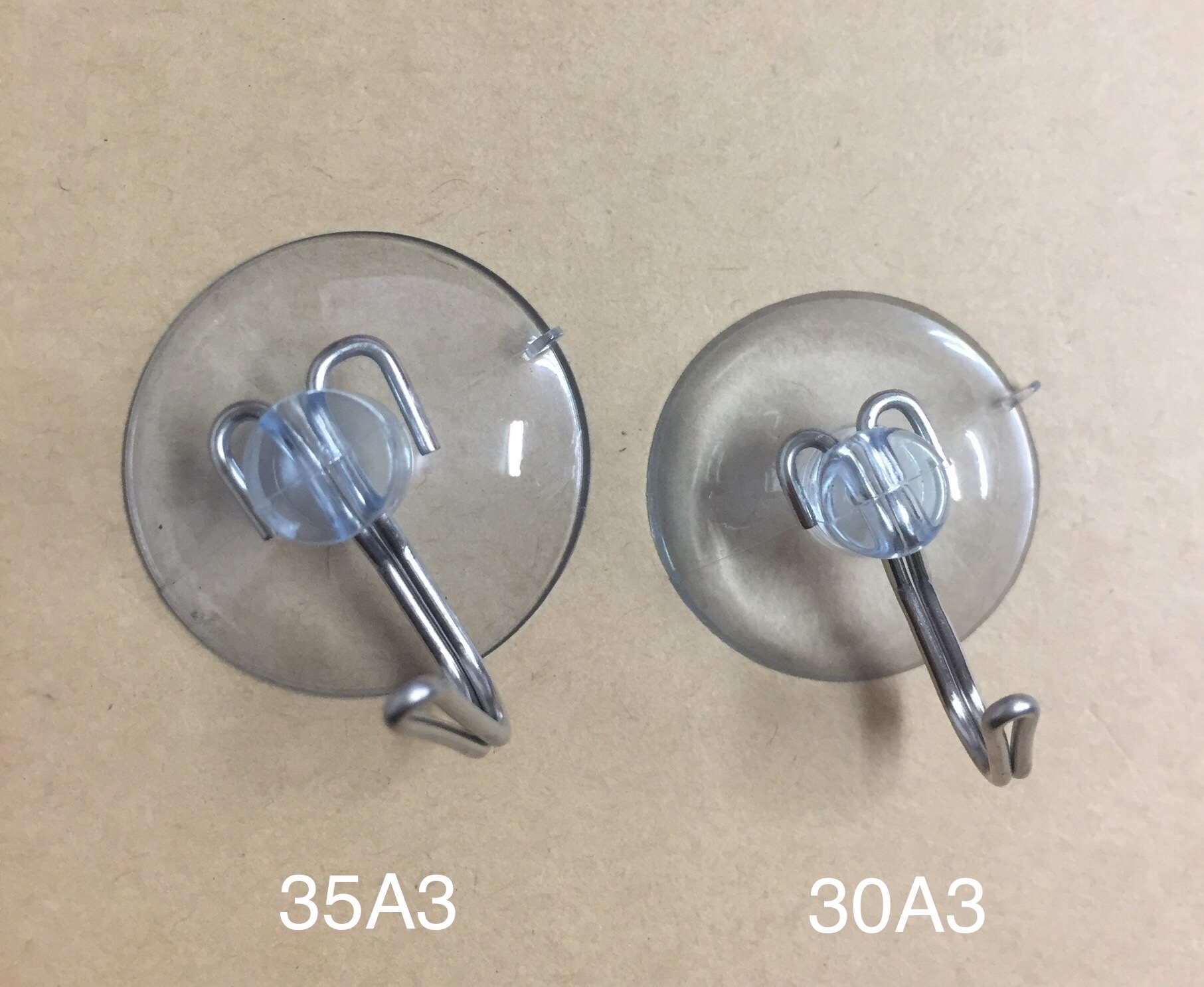 Suction Cup with Stainless Steel Double-Wire Hook 30A3