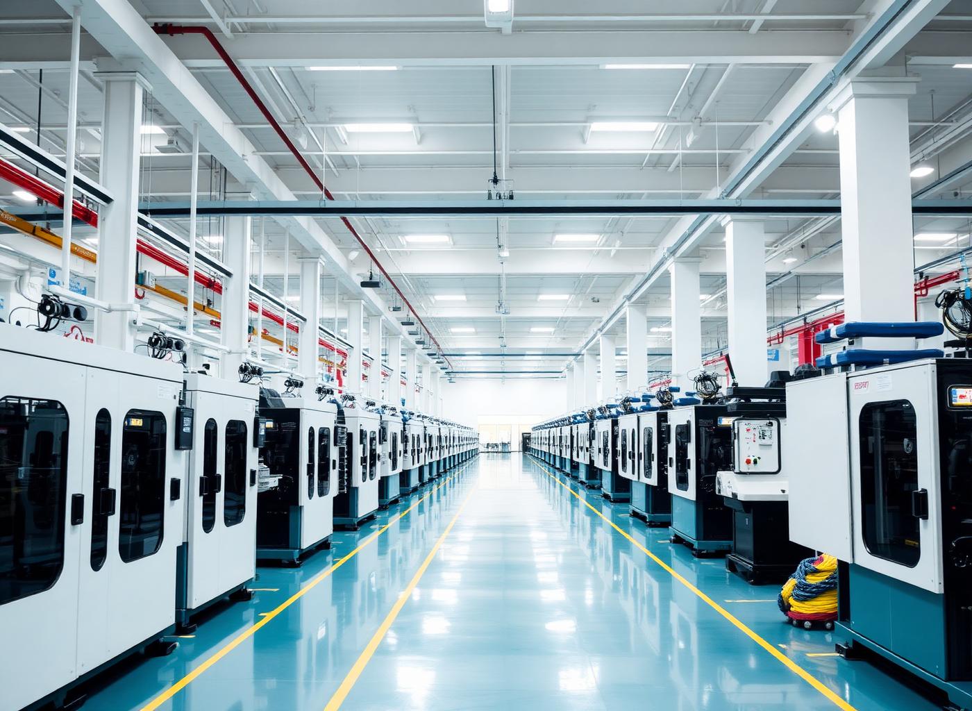 Injection moulding production floor for suction cups